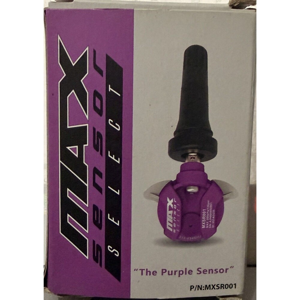 TPMS SENSOR MAX SENSOR SELECT PRO "the purple sensor" (2 PACK) GEN 5 NEW